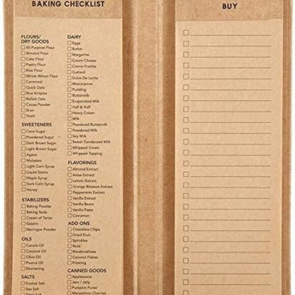 Santa Barbara Design Studio Baking Planner, 3.5" x 9", New with tags - Picture 2 of 2